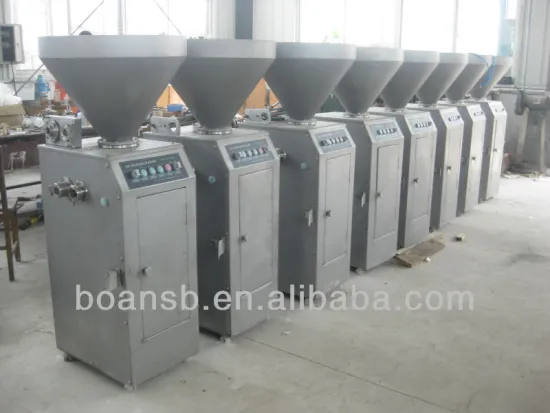 pneumatic sausage stuffer with patent