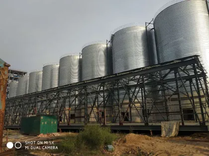 Steel Silo for Chemical Material Petroleum Coke Storage