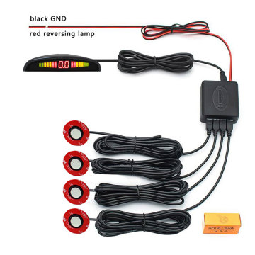 16.5mm Round Sensor Car Reverse Parking Kit - Blind Spot Detection