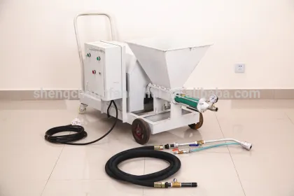 Cement based permeable crystallization spray pump