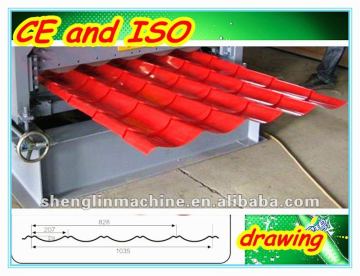 828 hydraulic press Roofing sheet roll forming machine