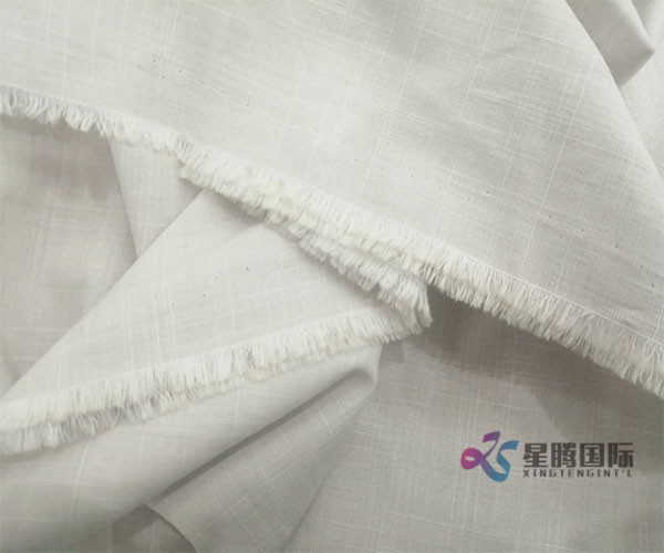 Plain Slub Cotton Nice Fabric