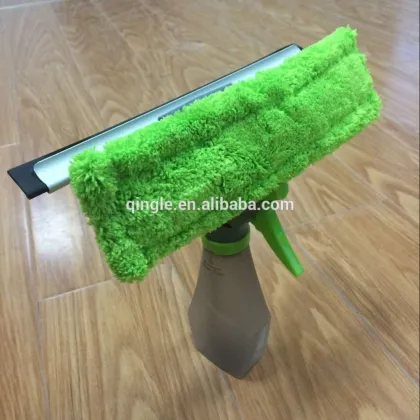 spray window squeegee wiper, glass window cleaning wiper