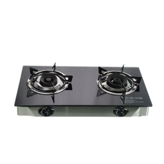 Tempered Glass Stainless Steel Body Gas Hob High Quality 2 Burners Gas Stove