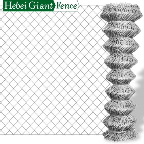 Pagar Pagar Galvanized Chain Perlindungan dengan Permukaan PVC