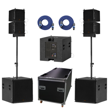 Professional Outdoor Line Array Speakers for Shows and Weddings