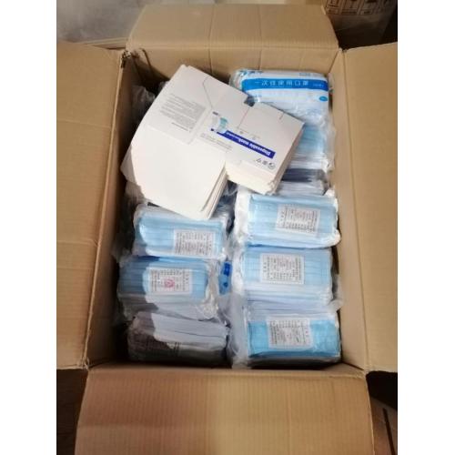 Good quality disposable civil mask with 3-layers