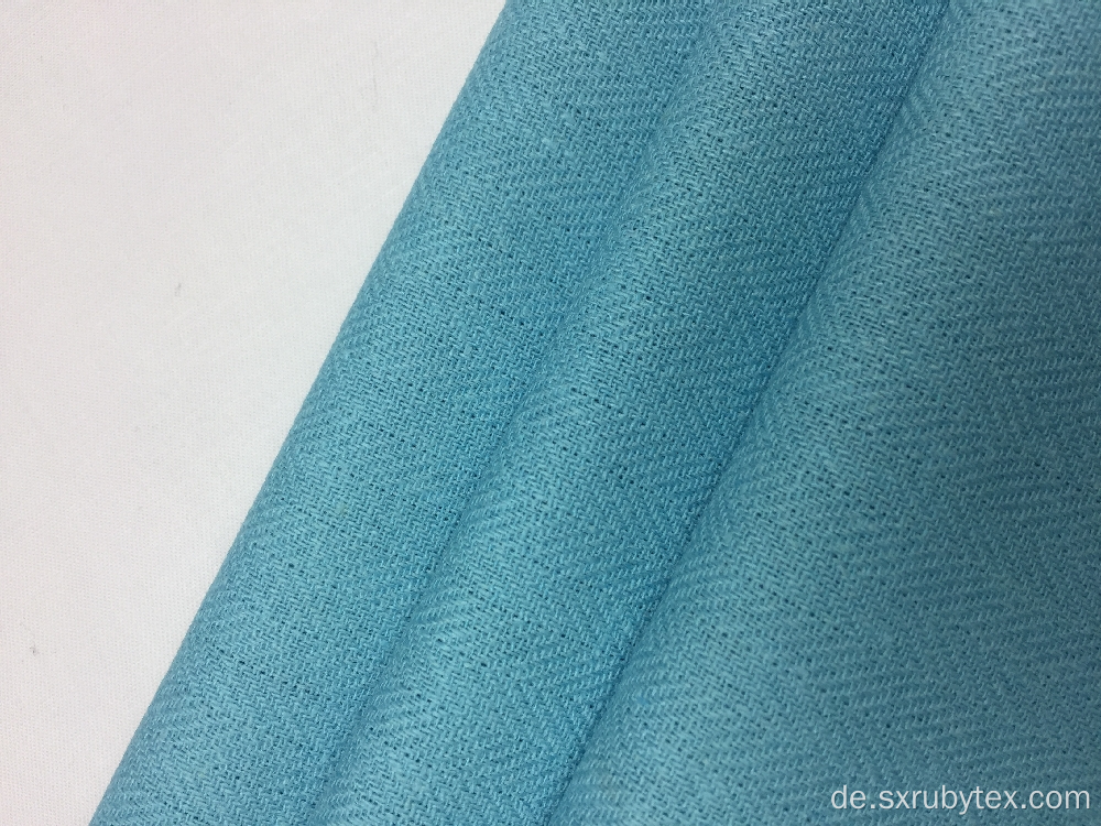 10er Jahre Rayon Leinen Twill Solid Fabric