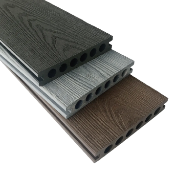 Factory Sale: WPC Decking 3D Embossing Wood Plastic Composite Board - Outdoor Flooring