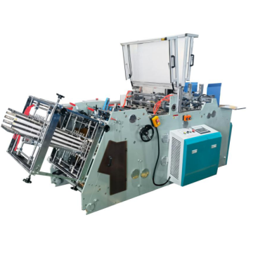 Fully Automatic Hamburger Box Making Machine - Paper Box Manufacturing Equipment