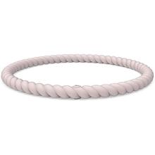 Aangepaste ringen gevlochten stapelbare siliconen armband