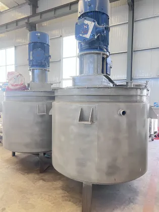 Stainless steel liquid pigment mixing tank