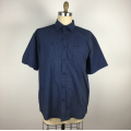 Polka dot short sleeve men Work shirt