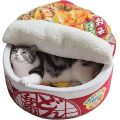 Warm Ramen Noodle cat Bed