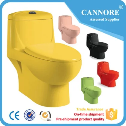 Ceramic Material S Trap Dainage One Piece Toilet