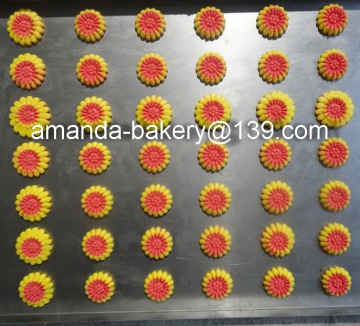 commercial Cookie Production Line color cookie depositor