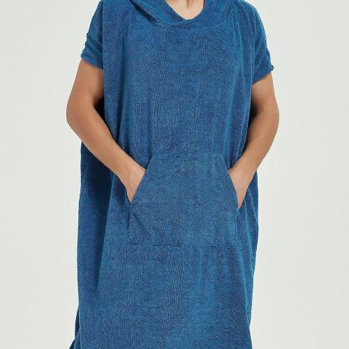 Surf Beach Poncho Wetsuit Changing Towel Bath Robe