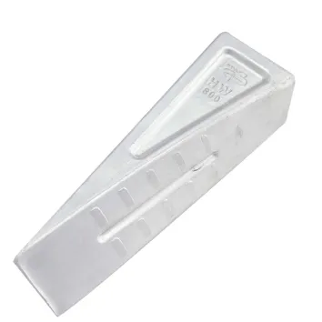 Splitting Aluminium Wedge with Wooden Wedges
