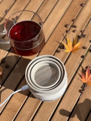 Battery Operated 2-in-1 Coffee Maker: Hot Coffee & Cold Brew in One