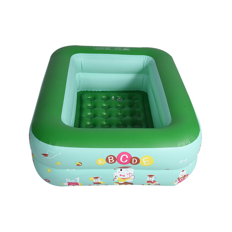 Intlatable Swimming Pool Kiddie Saizi Rectangular Pool