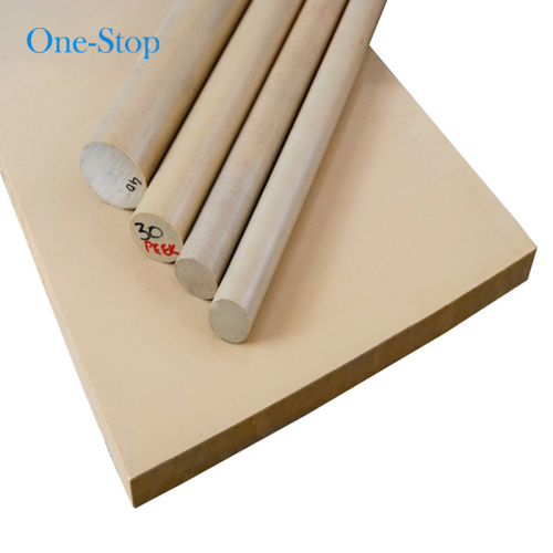 Chemical Resistance Pps Rods Pps Rod Free Cutting Sample Pps Plastic Board Factory