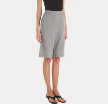 100% Linen Bermuda Shorts