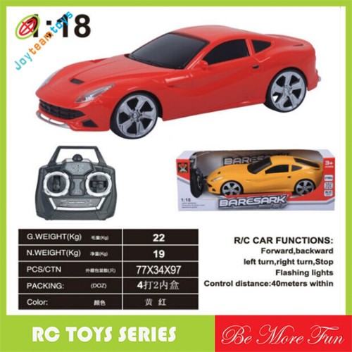 JTR18063 1:18 radio contril car for sales