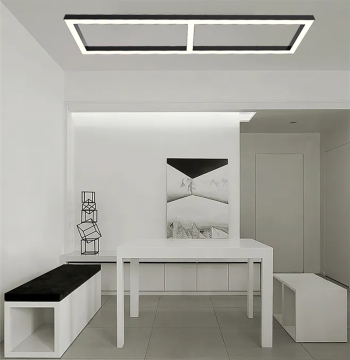 Modern Recessed Surface-Mounted Aluminum LED Track Light