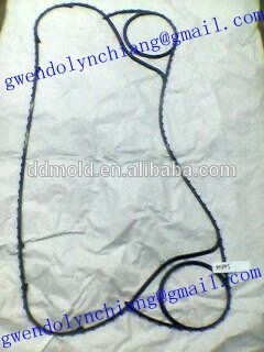 Thermowave TL650 gasket for plate heat exchanger