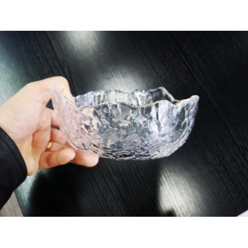 Liten transparent salladsskål