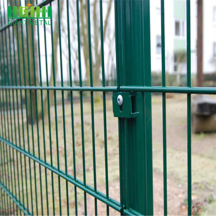 Cheap Custom Metal Welded Double Horizontal Fence Panel