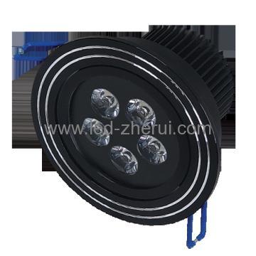 5W tinggi Kuasa LED cahaya dengan Shell hitam