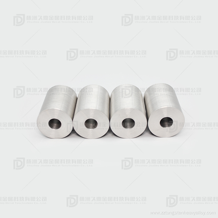 Tungsten alloy round rod with holes