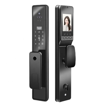 Tuya Smart Door Lock with Face Recognition, Fingerprint, and Passwords for Secure Home Access