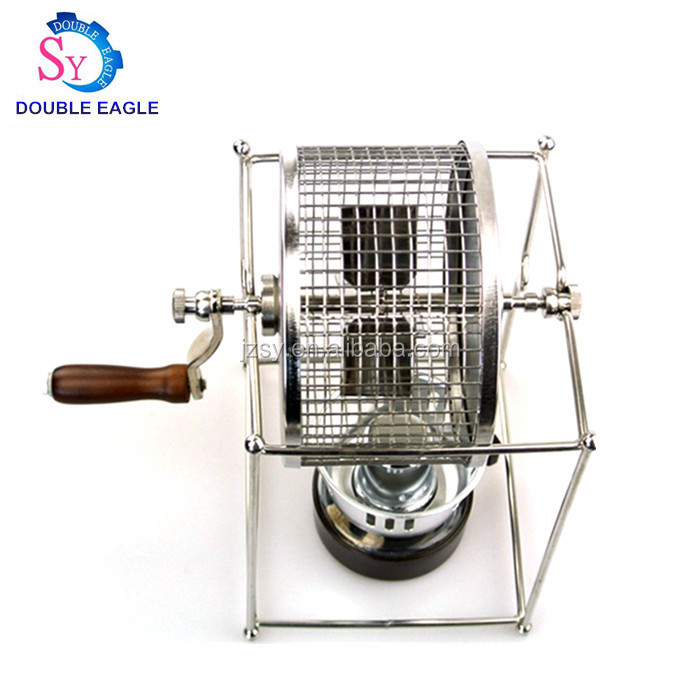 Stainless Steel Coffee Bean Roaster with Burner Machine