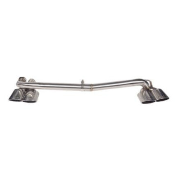 C-Class W204 C63 Silver Exhaust Pipe for Benz
