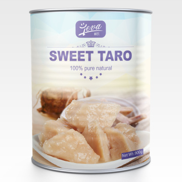 Sugar water taro canned