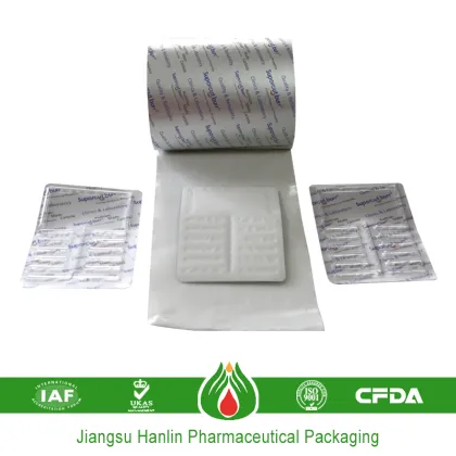child resistant packaging paper backed aluminum foil