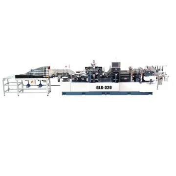 GLK320-L Book Cover Machine with Binding and 3 Knife Trimmer Connectivity