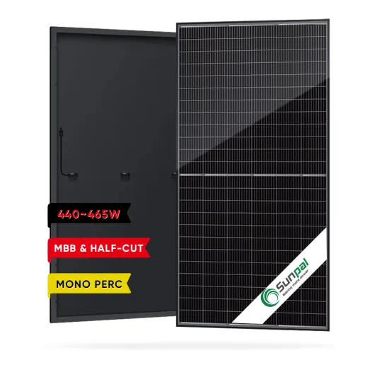 Sunpal Solar Panels: 25-Year Warranty, Available in 450W, 455W, and 465W with All-Black Design - Comprehensive Import Offerings