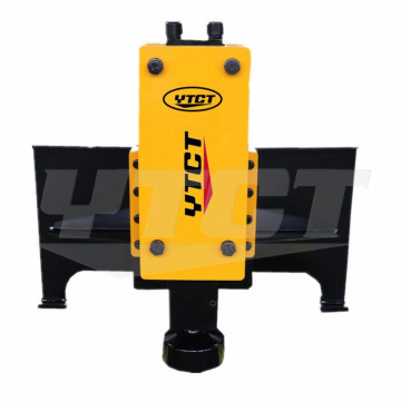 Skid Steer Hydraulic Post Driver Pile Hammer Breaker