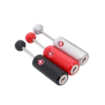 TSA Accepted Stick Ball Zinc Alloy Travel Lock for Secure Suitcase and Luggage