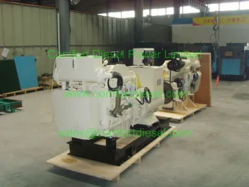 cummins 6CTA engine used for 120kw marine diesel generator set