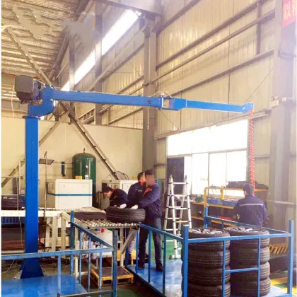 Folding Jib Cranes: 0.5 to 5 Tonne Workshop Cranes