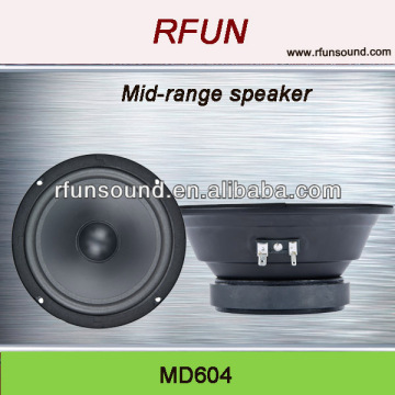 6.5 inch closed frame midrange speaker