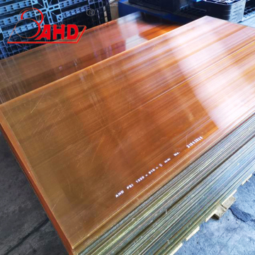 Lembaran plastik warna pei alam solid