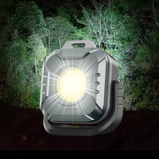Rechargeable Multifunctional COB Work Light: Ideal for Camping, Inspection, and Portable Uses