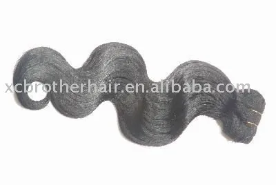 BODY WAVE 16" human hair weaving