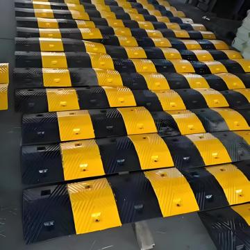 Thickened Durable PVC Speed Bump, Weatherproof, Suitable for Roads, Parking Lots, Customizable