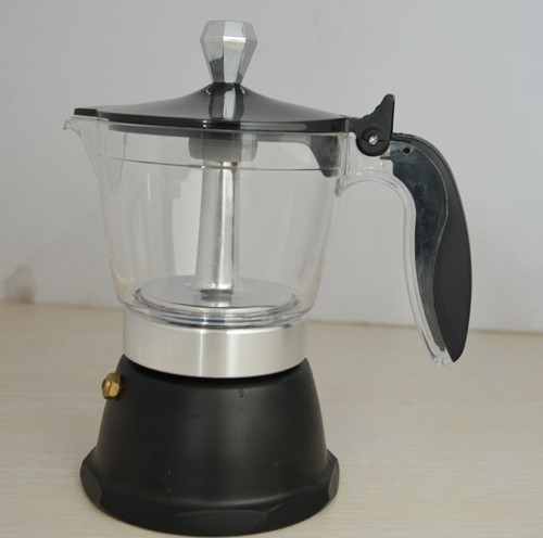 燃える普通のコーヒーメーカーエスプレッソストーブアップ4カップ